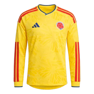 Colombia Home Jersey 2026 - Long Sleeve World Cup - ijersey