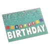 Custom Colorful Flag Birthday Card Green - ijersey