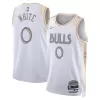WHITE #0 New York Knicks NBA Jersey - City Edition - ijersey
