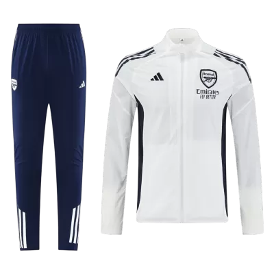 Arsenal Tracksuit 2025/26 - White - ijersey