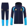 Spain Hoodie Tracksuit 2026 - Blue&Black - ijersey