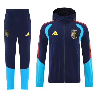 Spain Hoodie Tracksuit 2026 - Blue&Black - ijersey