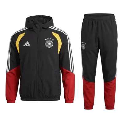 Germany Hoodie Tracksuit 2026 - Red&Black - ijersey