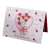 Custom Rose Heart Valentine's Day Card Red - ijersey