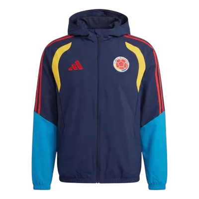 Colombia Hoodie Training Jacket 2026 - Navy - ijersey