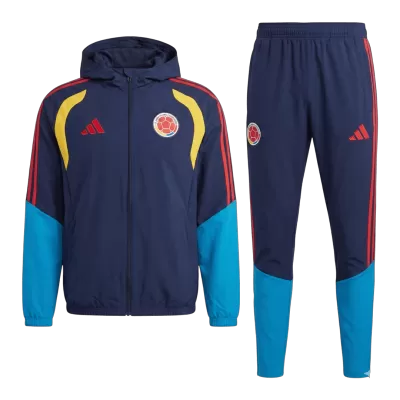 Colombia Hoodie Tracksuit 2026 - Navy - ijersey