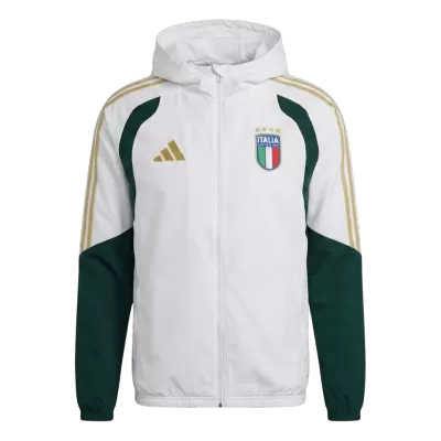 Italy Hoodie Training Jacket 2026 - White - ijersey