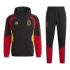 Belgium Hoodie Tracksuit 2026 - Red&Black - ijersey