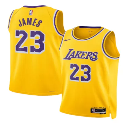 JAMES #23 Los Angeles Lakers NBA Jersey 2025/26 - Icon Edition - ijersey