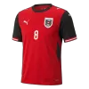 ALABA #8 Austria Jersey 2026 Home World Cup - ijersey