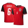 SEIWALD #6 Austria Jersey 2026 Home World Cup - ijersey