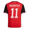 GREGORITSCH #11 Austria Jersey 2026 Home World Cup - ijersey
