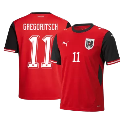 GREGORITSCH #11 Austria Jersey 2026 Home World Cup - ijersey