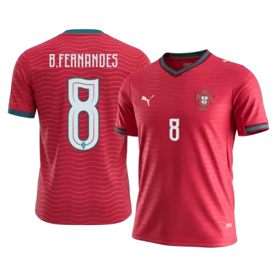 B.FERNANDES #8 Portugal Jersey 2026 Home World Cup - ijersey
