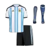 Youth Argentina Jersey Whole Kit 2025/26 Home - ijersey
