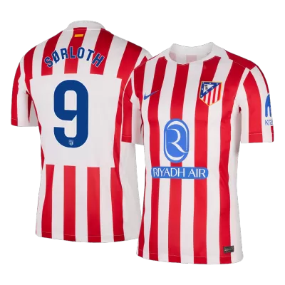 SØRLOTH #9 Atletico Madrid Jersey 2025/26 Home - ijersey
