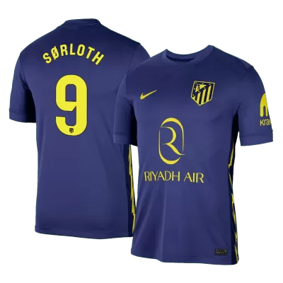 SØRLOTH #9 Atletico Madrid Jersey 2025/26 Away - ijersey