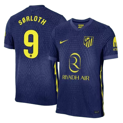 SØRLOTH #9 Atletico Madrid Jersey 2025/26 Player Version Away - ijersey