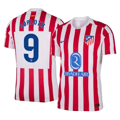 SØRLOTH #9 Atletico Madrid Jersey 2025/26 Player Version Home - ijersey
