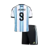 Youth J.ÁLVAREZ #9 Argentina Jersey Kit 2026 Home World Cup - ijersey