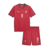 Youth B. FERNANDES #8 Portugal Jersey Kit 2026 Home World Cup - ijersey