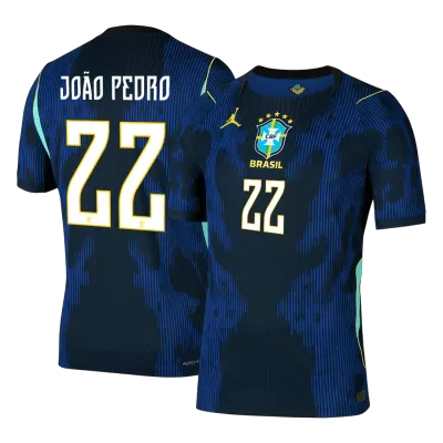 JOÃO PEDRO #22 Brazil Jersey 2026 Player Version Away World Cup - ijersey