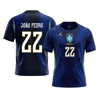 JOÃO PEDRO #22 Brazil Jersey 2026 Away World Cup - ijersey
