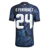 E. FERNÁNDEZ #24 Argentina Jersey 2026 Player Version Away World Cup - ijersey