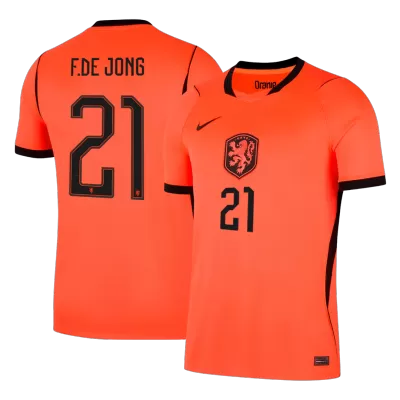 F.DE JONG #21 Netherlands Jersey 2026 Home World Cup - ijersey