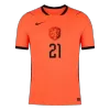 F.DE JONG #21 Netherlands Jersey 2026 Player Version Home World Cup - ijersey