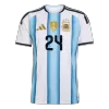 E. FERNÁNDEZ #24 Argentina Jersey 2026 Home World Cup - ijersey