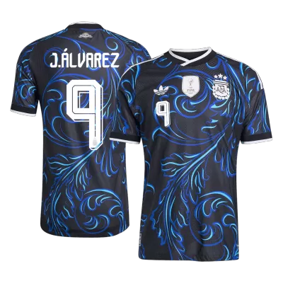 J. ÁLVAREZ #9 Argentina Jersey 2026 Player Version Away World Cup - ijersey