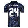 E. FERNÁNDEZ #24 Argentina Jersey 2026 Away World Cup - ijersey