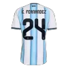 E. FERNÁNDEZ #24 Argentina Jersey 2026 Player Version Home World Cup - ijersey