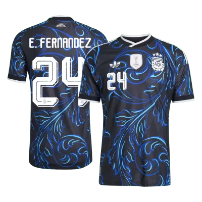 E. FERNÁNDEZ #24 Argentina Jersey 2026 Player Version Away World Cup - ijersey
